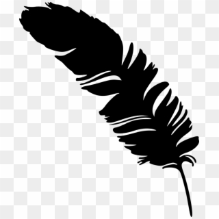 Texas Silhouette Png - Transparent Background Feather Vector Png, Png Download
