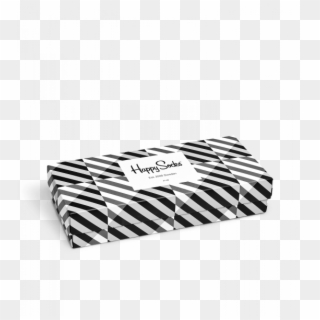 Black & White Gift Box - Sock, HD Png Download