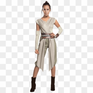 Force Awakens Deluxe Adult Rey Costume - Star Wars Costume Couple, HD Png Download