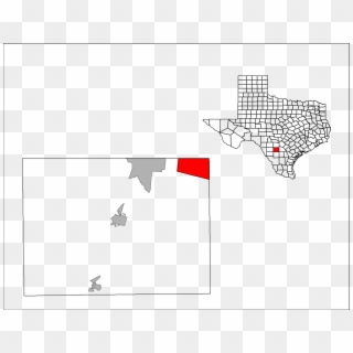 Frio County Bigfoot - Map Of Texas Counties, HD Png Download