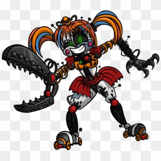 Seana - Five Nights At Freddy's Scrap Baby, HD Png Download