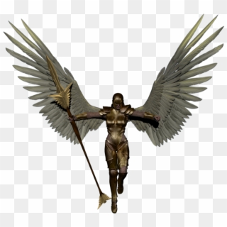 Angel Warrior Clipart Side Wing - League Of Angels 3 Wings, HD Png Download