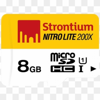 Download Strontium Microsd Memory Card Png Images Background - Micro Sd, Transparent Png