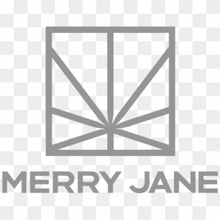 Merry Jane Logo Grey - Merry Jane, HD Png Download