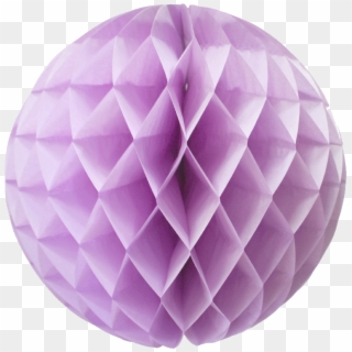 16 Inch Lavender Honeycomb Lanterns - Ball Decor Paper Png, Transparent Png