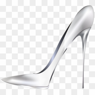 Legs Clipart Heel - White High Heel Png, Transparent Png