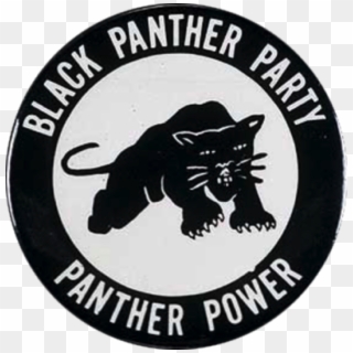 Black Panther Party Logo Image - Black Panther Logo History, HD Png Download