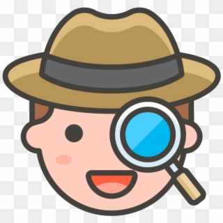 Detective Emoji - Detective Icon, HD Png Download