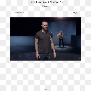 Cardi B - Great Ensemble - Adam Levine Girls Like You Haircut, HD Png Download