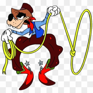 Mickey Mouse Clipart Goofy - Goofy As A Cowboy, HD Png Download