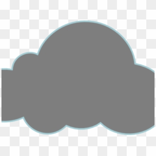 Clouds Clipart Light Grey - Gray Cloud Transparent, HD Png Download