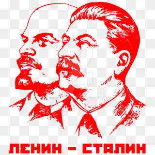 Lenin And Stalin By Socolov001-d940pty - Lenin And Stalin Png, Transparent Png
