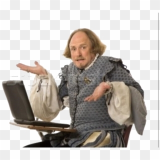 Now Transparent - Shakespeare On A Computer, HD Png Download