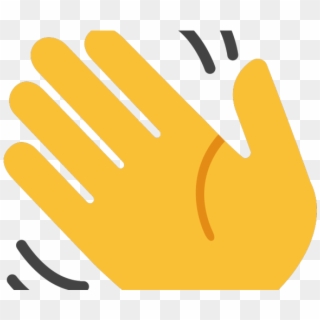 Hand Emoji Clipart Hello - Mano Che Saluta, HD Png Download
