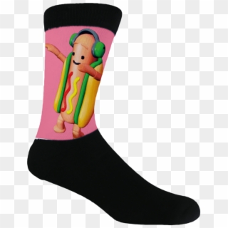Snapchat Hotdog - Hot Dog Socks, HD Png Download