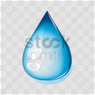 Water Drop Vector Png - Drop, Transparent Png