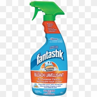 Fantastik® All Purpose Cleaner With Bleach 650 Ml - Fantastik Bleach 5 In 1, HD Png Download