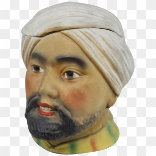Man With Polychrome Figural - Turban, HD Png Download