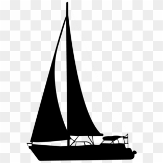 Free Png Sailing Boat Silhouette Png Png - Sailing Boat Silhouette Png, Transparent Png