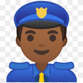 Download Svg Download Png - Policia Emoji, Transparent Png