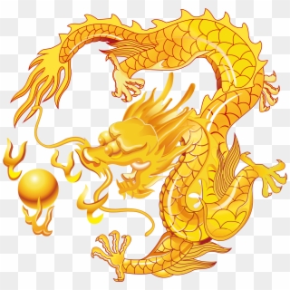 2126 X 2126 5 - Chinese Golden Dragon, HD Png Download