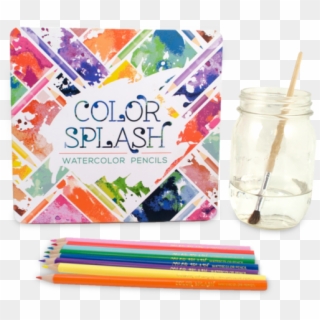 Color Splash Watercolor Pencils, HD Png Download