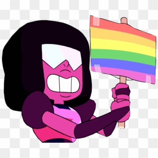 Icons & Edits Garnet Pride Icons ♥ The Gay/lesbian - Steven Universe Pride Icons, HD Png Download