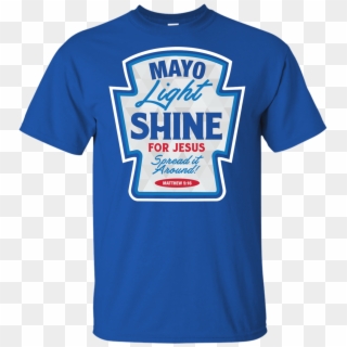 Mayo Light Shine Youth T-shirt - T-shirt, HD Png Download