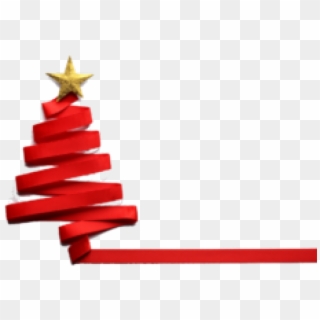 Red Christmas Tree Png, Transparent Png