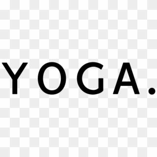 Yoga Logo Black - Graphics, HD Png Download