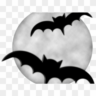 Lunar Clipart Creepy - Bat Halloween Clip Art, HD Png Download