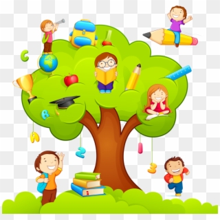 Children Studying Clipart, HD Png Download