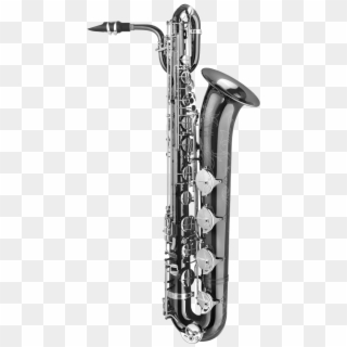 Saxophone Clipart Jpeg - Black Nickel Baritone Saxophone, HD Png Download