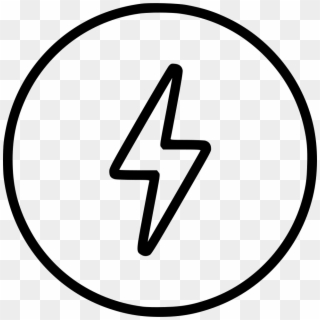 Bolt Thunder Speed Charge Energy Fast Charging Comments - Charge Icon Png, Transparent Png