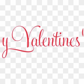 Happy Valentine's Day Png Transparent Images - Calligraphy, Png Download