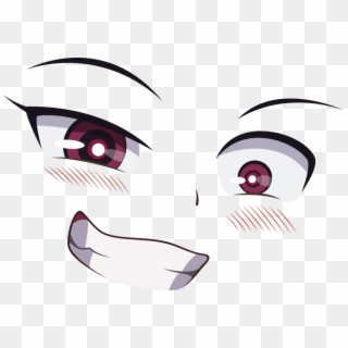 Free Png Download Anime Eyes And Blush Png Images Background - Anime Eyes And Mouth, Transparent Png