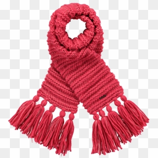 Red Scarf - Transparent Woolen Clothes Png, Png Download