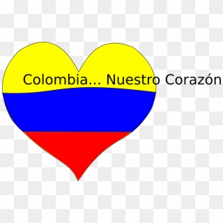 This Free Icons Png Design Of Colombia Corazón, Transparent Png