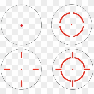 Bushnell Optics Mini Cannon Red Dot Ar15 Optics Tactical - Circle, HD Png Download