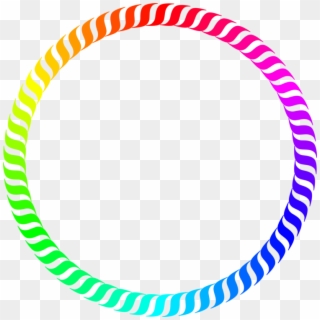 Candy Cane Candy Corn Picture Frames - Candy Cane Circle Vector, HD Png Download