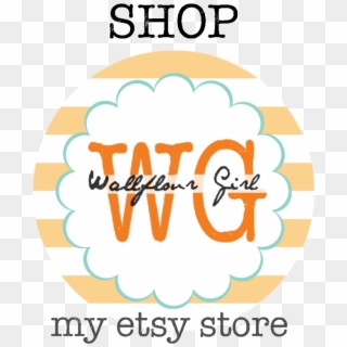 Wallflour Girl Etsy Shop - Circle, HD Png Download