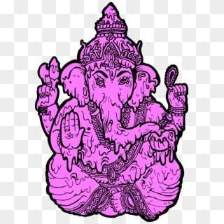 Luck Art Music, Ganesha, Trippy, Artsy Fartsy, Holi, - Ganesha, HD Png Download