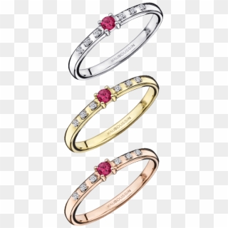 Ring Capsule D'émotion, Ruby And Diamonds - Bague Mauboussin, HD Png Download
