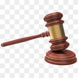 Court Hammer Png Clipart - Transparent Judge Hammer Png, Png Download