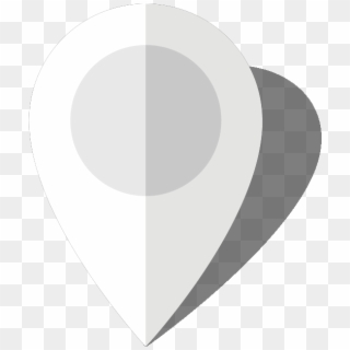 Location Map Pin White10 - White Map Pin Png, Transparent Png