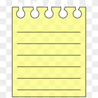 Yellow Notepad Png - Note Png Clipart, Transparent Png