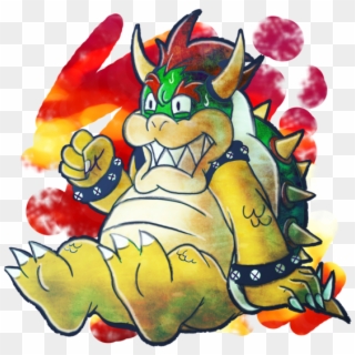 Angry Bowser, HD Png Download