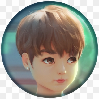 You Will Get A Baby Jungkook Button Pin As A Gift Http, HD Png Download