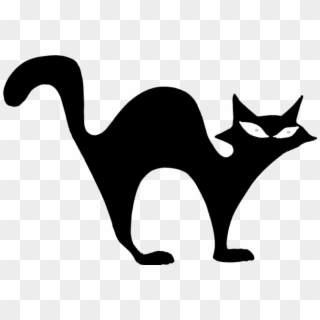 Free Png Download Halloween Black Cat Png Images Background - Black Cat Clipart Halloween, Transparent Png