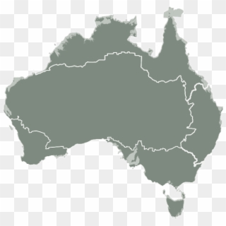 Projections For Australia's Nrm Regions - Map Of Australia, HD Png Download
